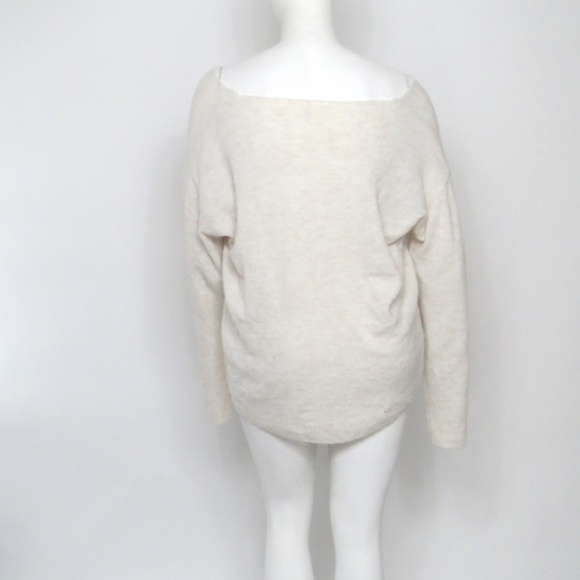 H&M IVORY SLOUCHY FINE KNIT COZY SWEATER Medium - Picture 4 of 4